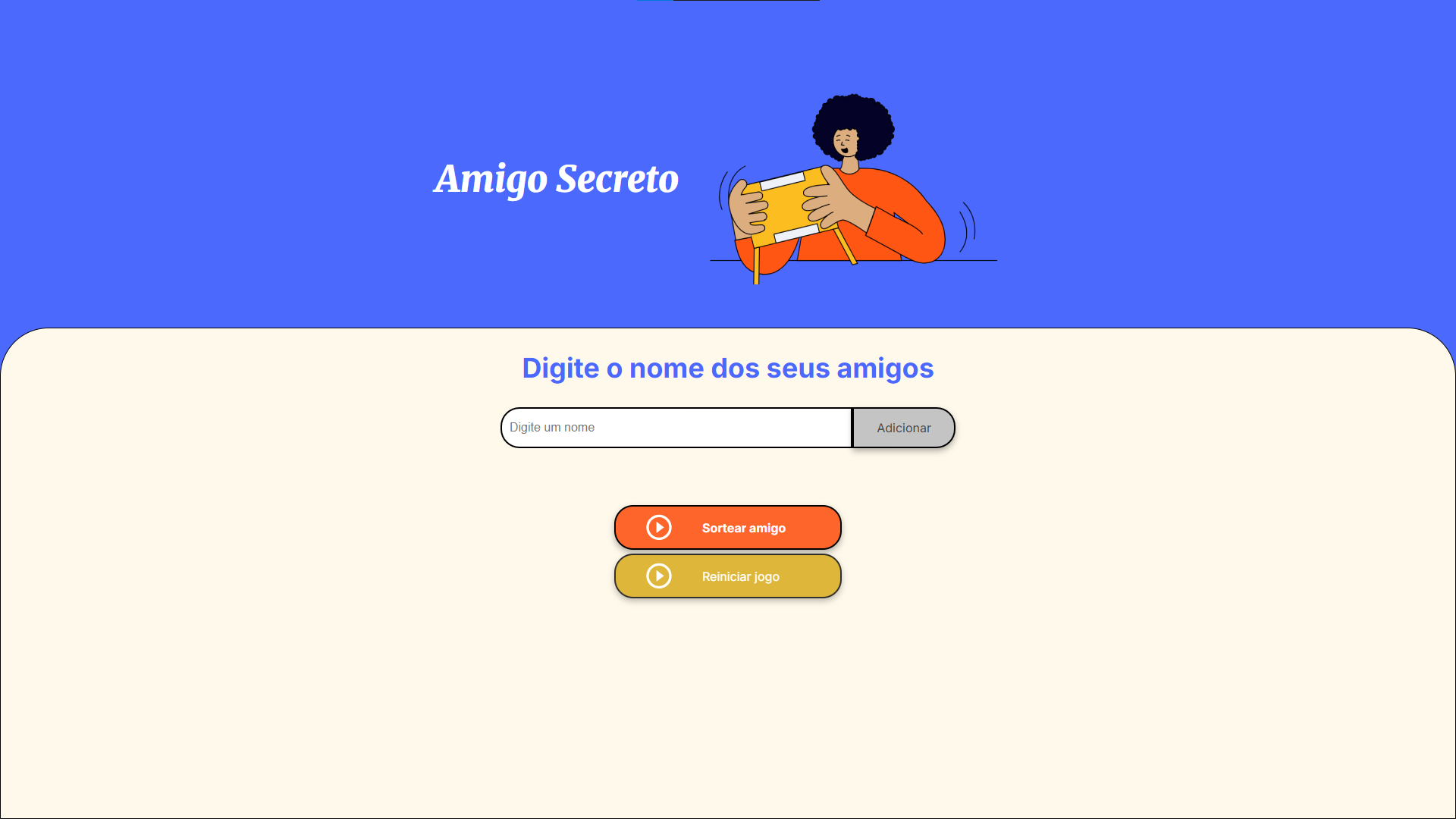 Imagem do Jogo de Amigo Secreto